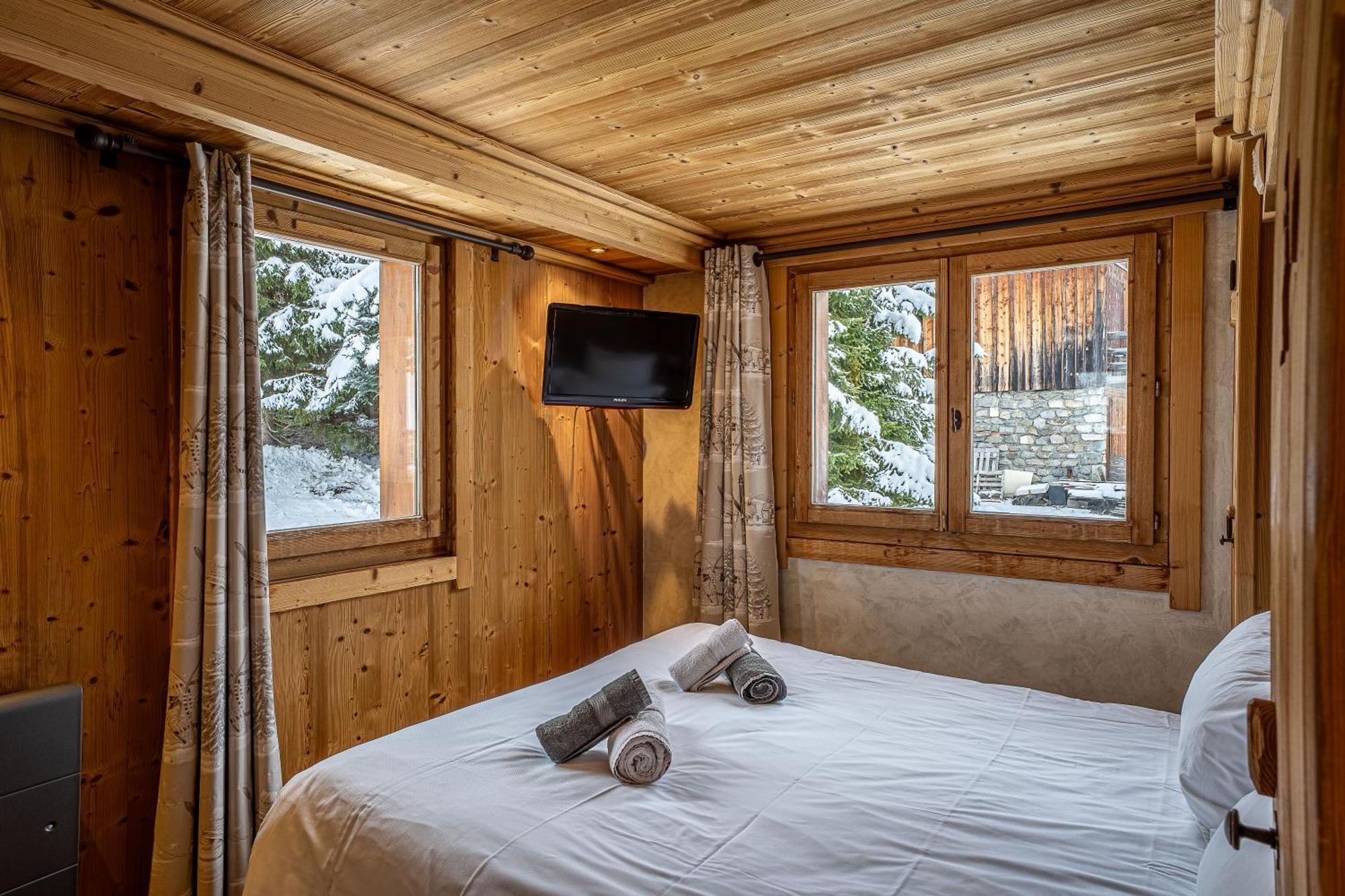 Chalet L'Ecureuil เมรีเบล ภายนอก รูปภาพ