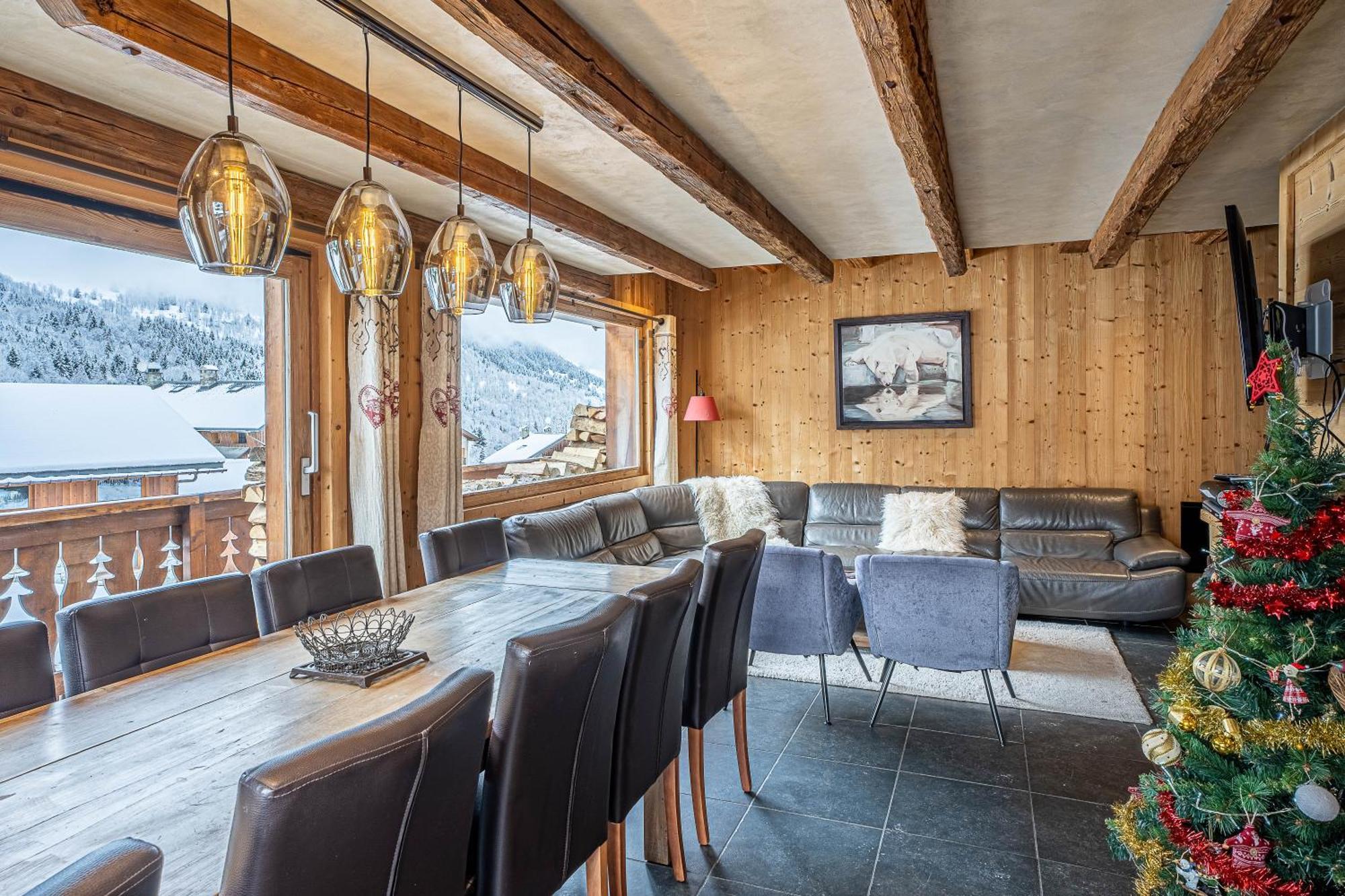 Chalet L'Ecureuil เมรีเบล ภายนอก รูปภาพ