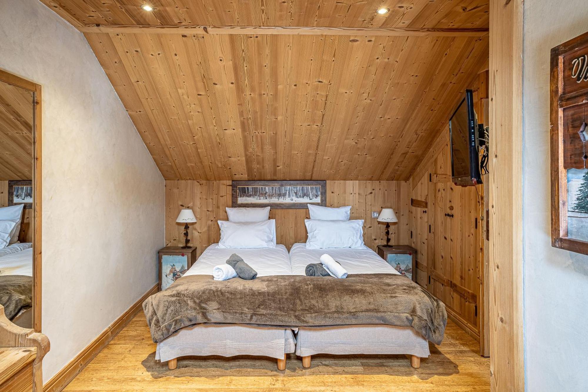 Chalet L'Ecureuil เมรีเบล ภายนอก รูปภาพ