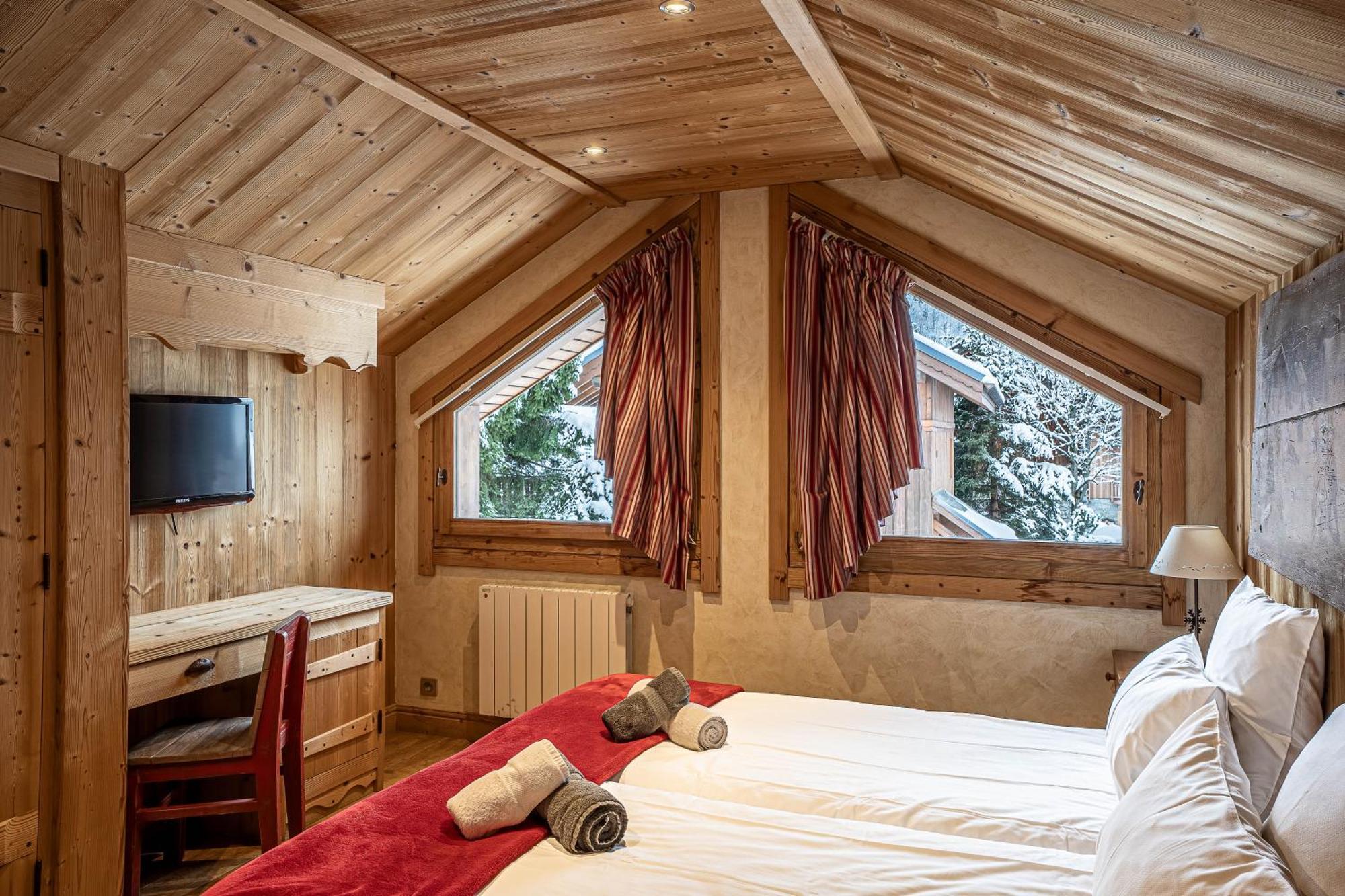Chalet L'Ecureuil เมรีเบล ภายนอก รูปภาพ